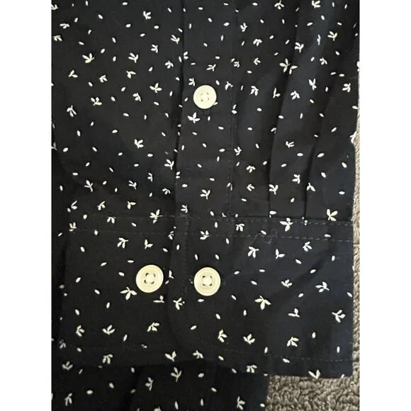 Big Dude Button Shirt Dress Men Size 4XLT Blue Workwear Formal Business Office - Picture 10 of 12